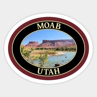 Colorado River in Moab, Utah Sticker